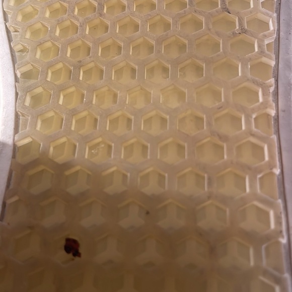 CELINE Athletic Slip On Orange Leather Slides Platform Structured Sneakers - Picture 10 of 10